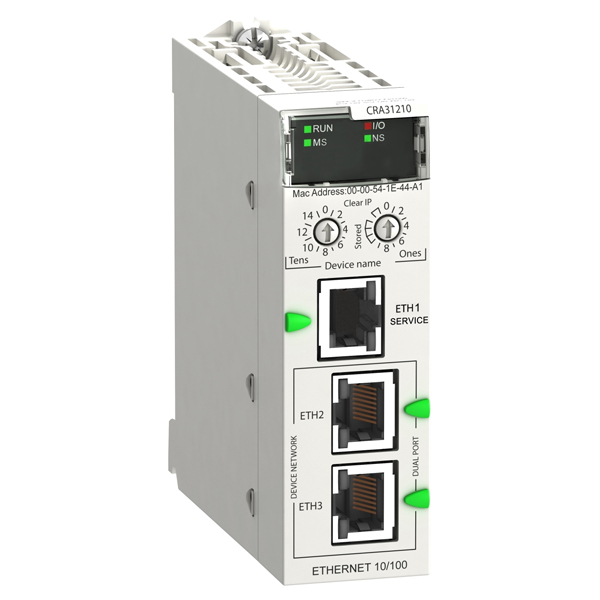 BMXCRA31210 New Modicon Ethernet RIO Drop Adaptor